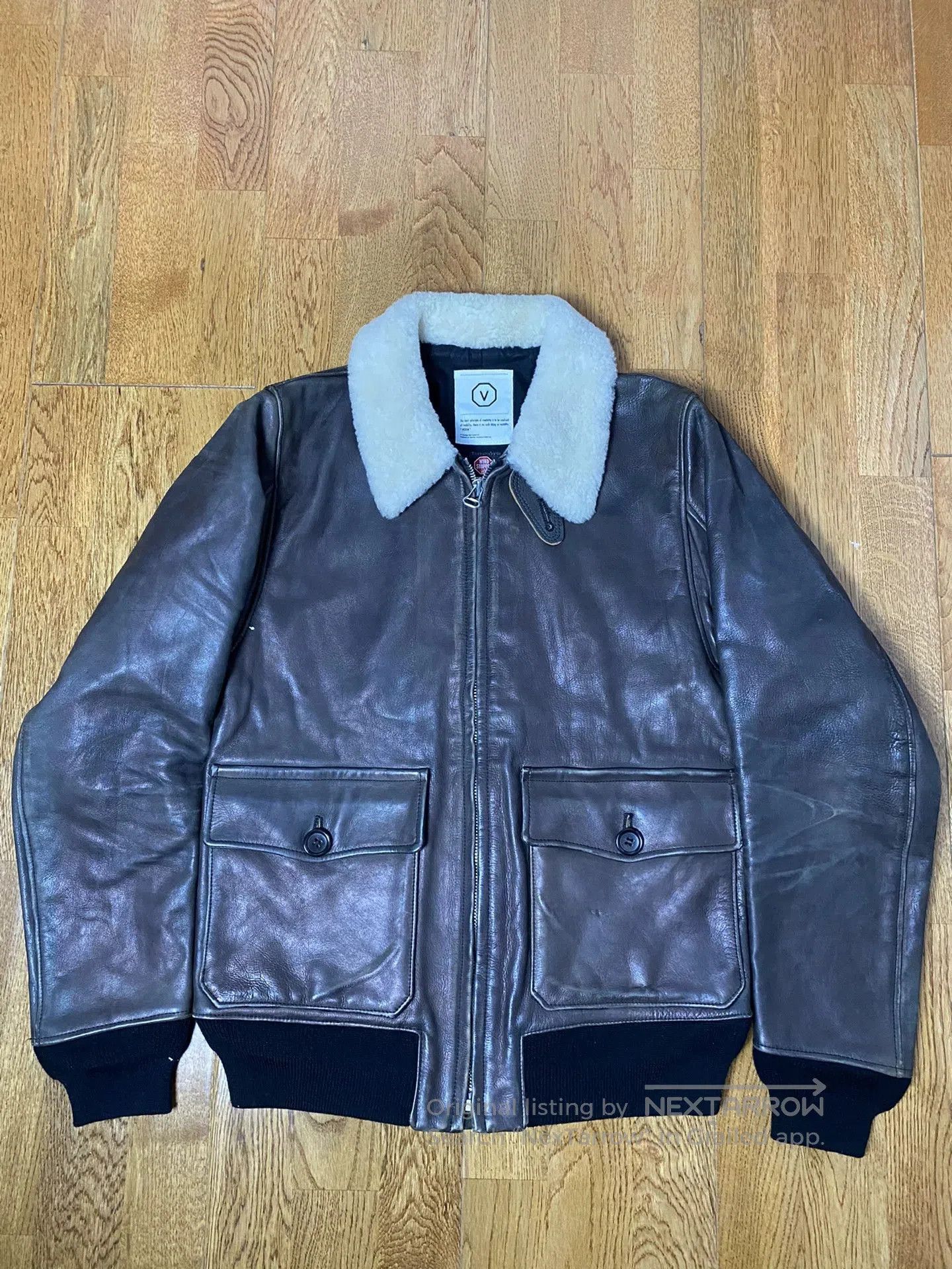 Visvim VISVIM Byron Drivers Jacket in Dark Brown | Grailed
