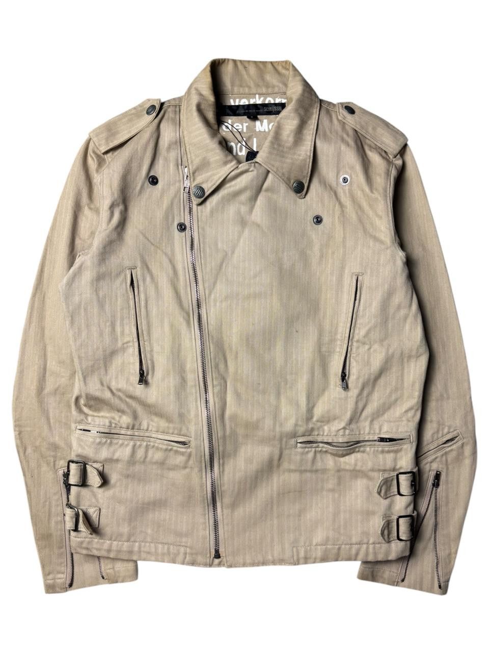 Schlussel 2000s Schlussel Poem Biker Jacket Size US S / EU 44-46 / 1 - 1 Thumbnail