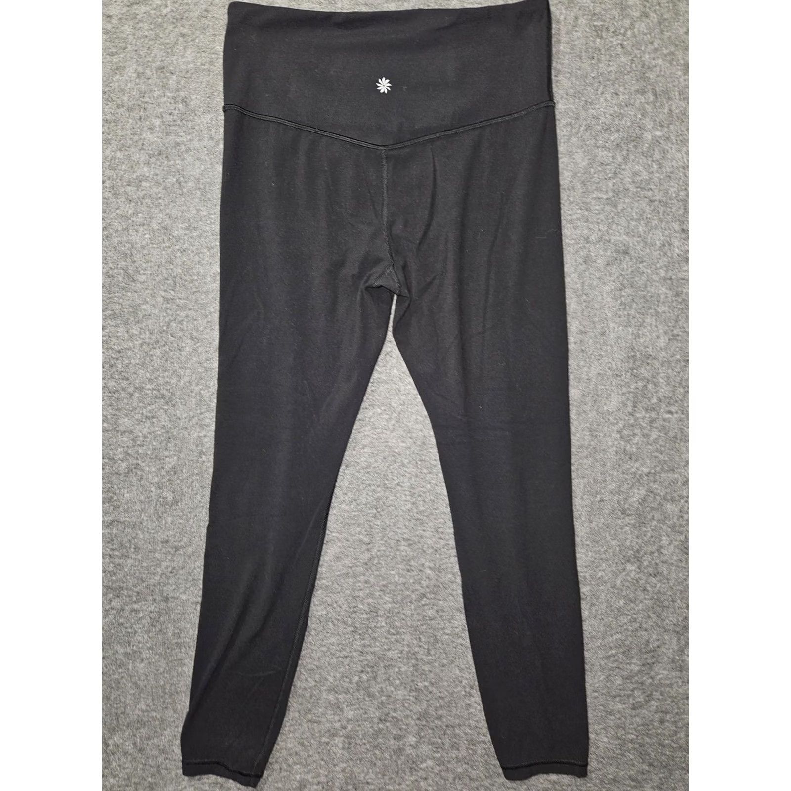 Athleta Athleta Leggings Womens Medium Black High Rise Yoga Pants Activewear Gym Logo Size 32" / US 10 / IT 46 - 7 Thumbnail