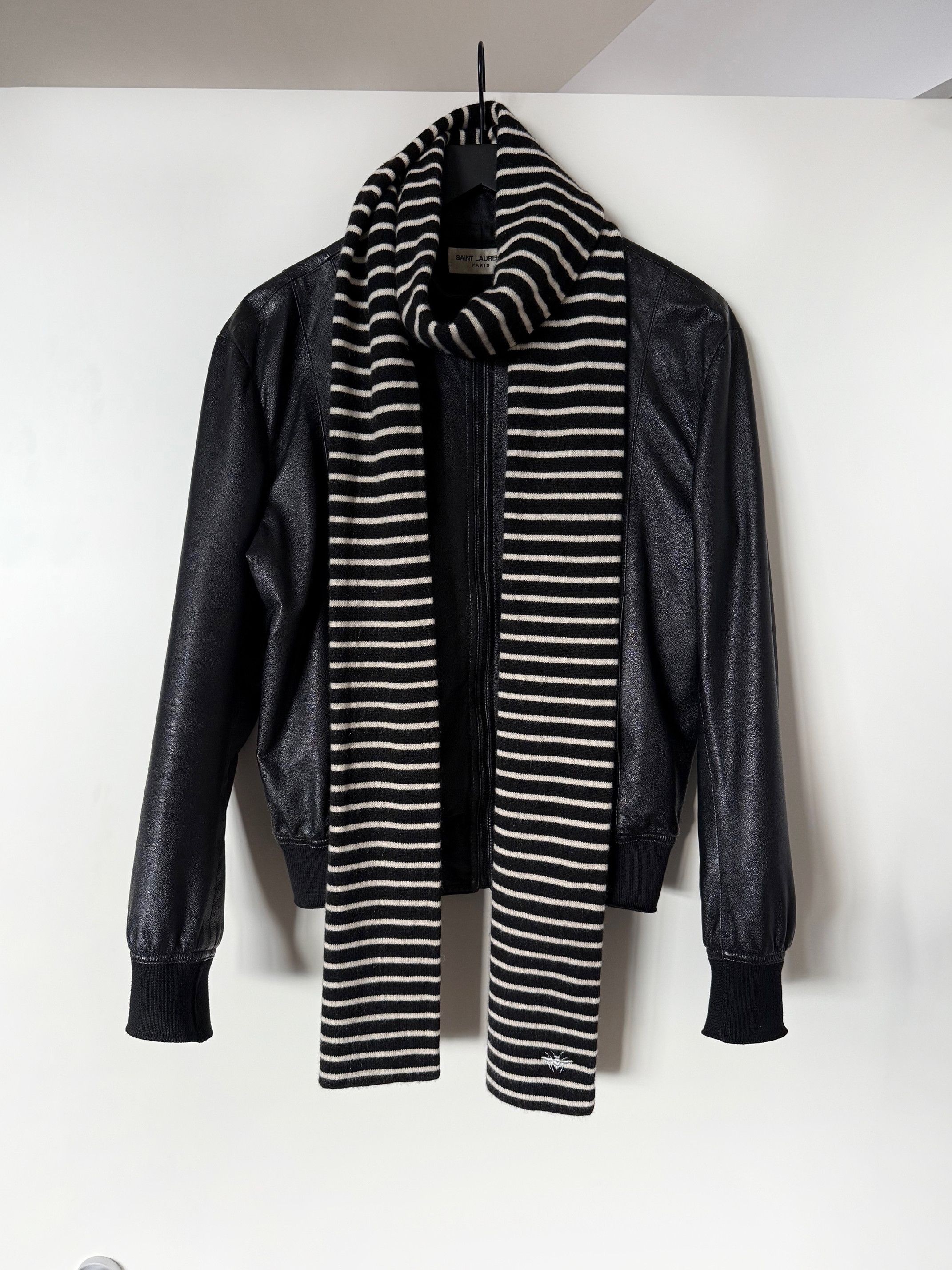 dior homme AW06 マフラー Dior Homme AW06 バイカラー ウール マフラー - メルカリ