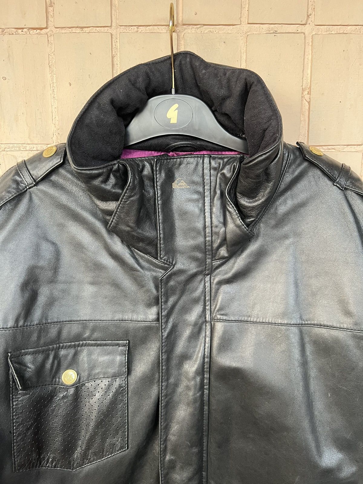 Quiksilver Ski Quiksilver vintage y2k leather jacket Size US L / EU 52-54 / 3 - 4 Thumbnail