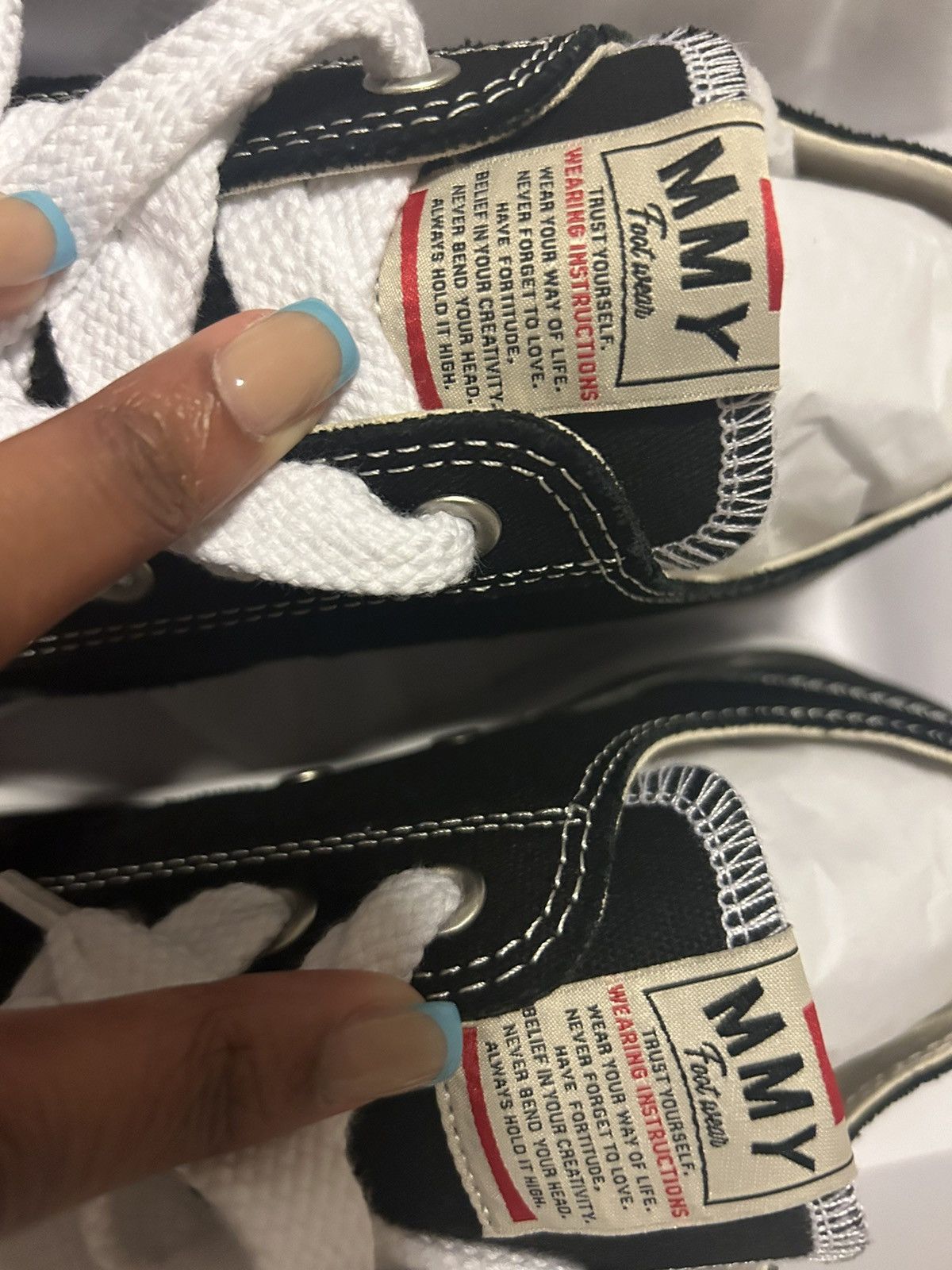 Maison MIHARA YASUHIRO Maison Mihara Yasuhiro canvas low Size US 12 / EU 45 - 10 Thumbnail