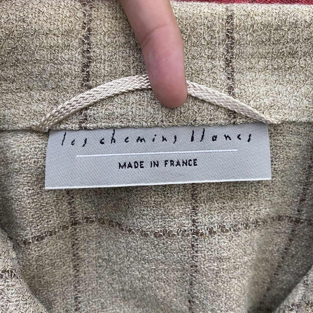 Other LES CHEMINS BLANCS France Brand Check Tartan Multi Pocket Size US L / EU 52-54 / 3 - 4 Thumbnail
