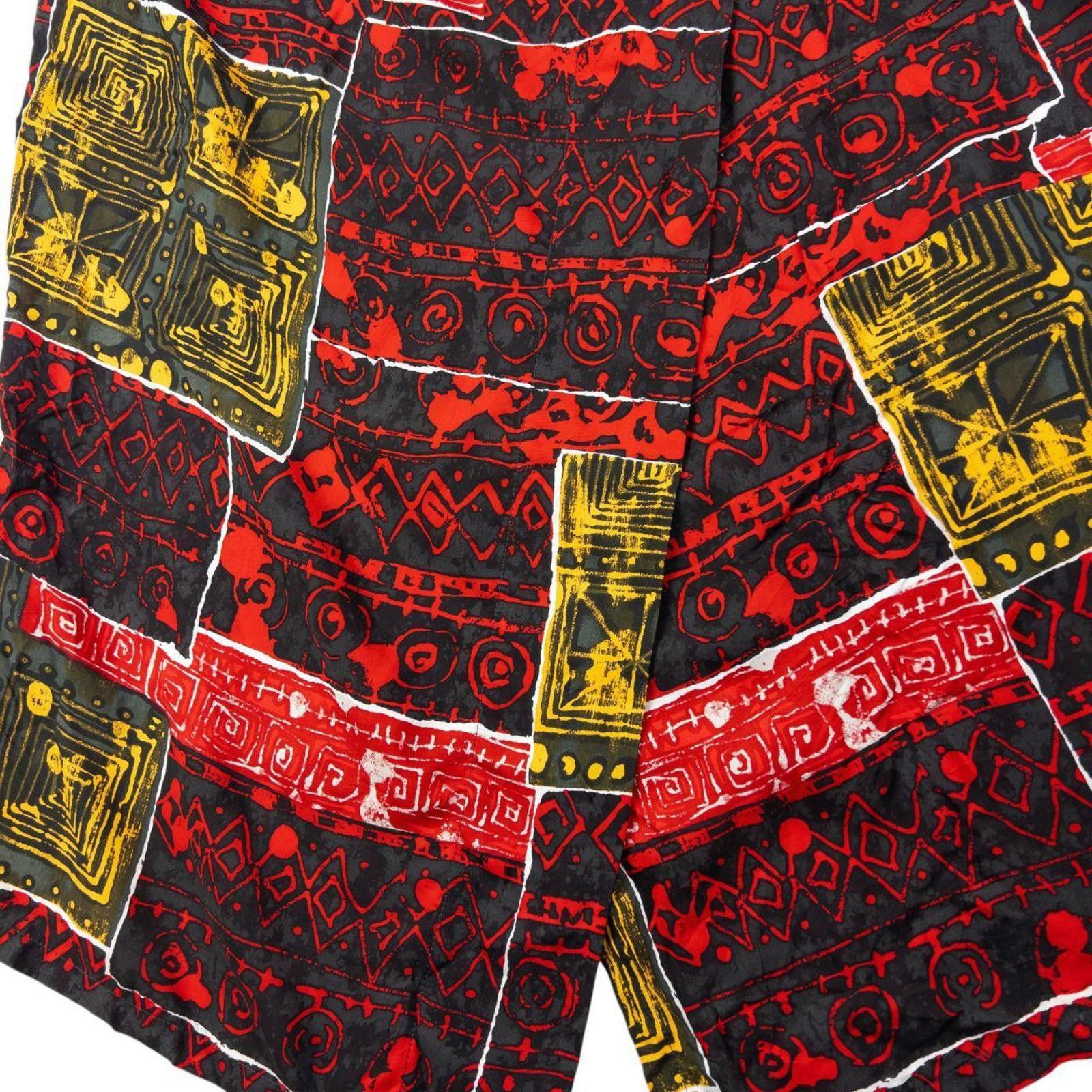 Issey Miyake Vintage Issey Miyake Pattern Wrap Dress Womens Size M Size M / US 6-8 / IT 42-44 - 7 Thumbnail