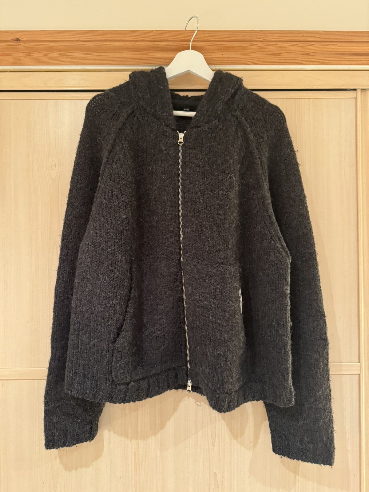 Stussy Stussy Alpaca Knit Chunky Zip Hoodie | Grailed
