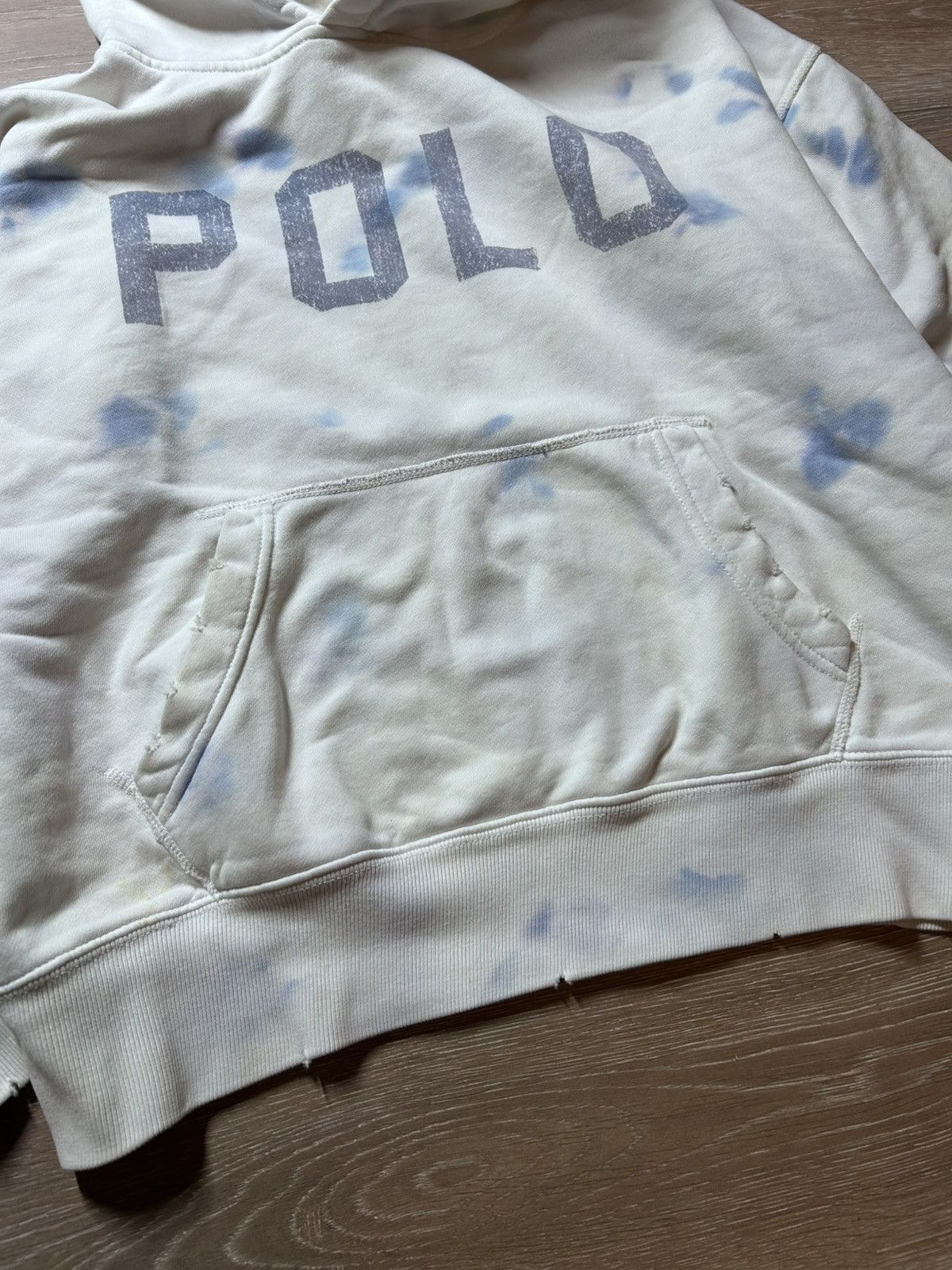 Polo Ralph Lauren Polo Ralph Lauren Women's Pastel Tie Dye Hoodie Sweatshirt L Size L / US 10 / IT 46 - 3 Thumbnail
