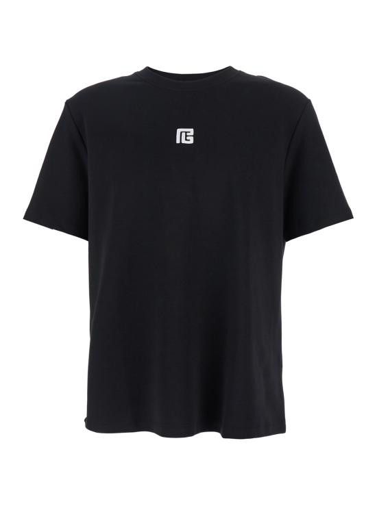 Balmain BALMAIN Men Tops FH1EG000BC87EAB Black Size US L / EU 52-54 / 3 - 1 Thumbnail