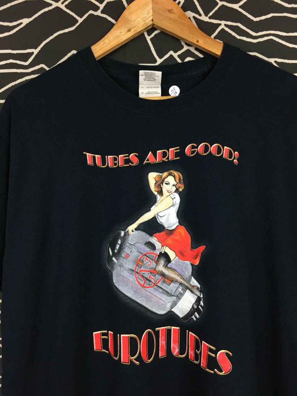 Vintage Eurotubes Are Good World Class Tubes World Class Tone Tee Size US L / EU 52-54 / 3 - 3 Thumbnail