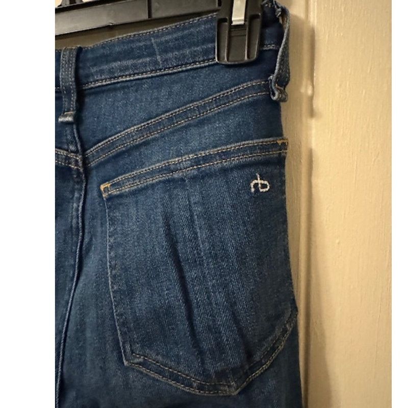 Rag & Bone Rag & Bone Nina High Rise Ankle Flare Jeans In Crossfield 24 Size 24" / US 00 / IT 34 - 5 Thumbnail