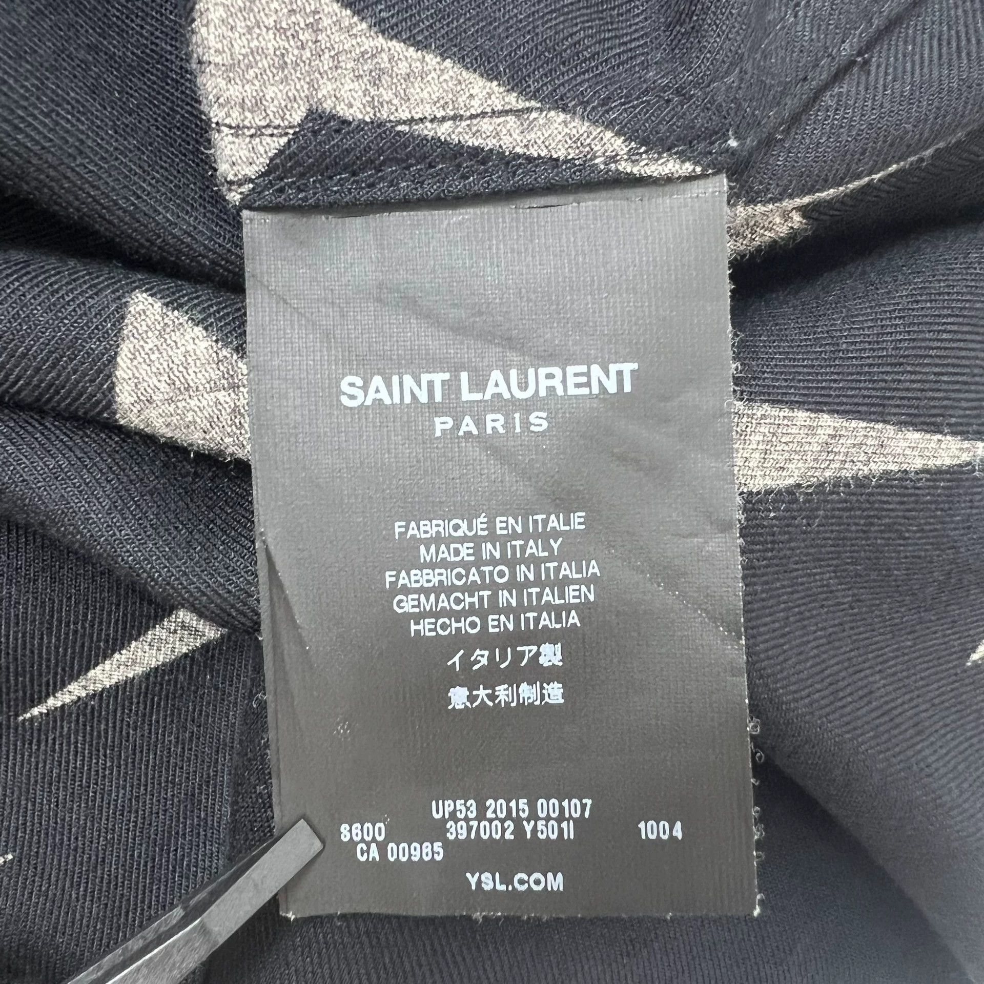 Saint Laurent Paris SLP 15FW Boomerang Shirt Double Pocket Better Fit 36 Size US S / EU 44-46 / 1 - 6 Thumbnail