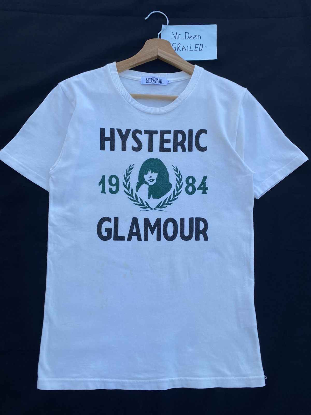 Hysteric Glamour Rare Hysteric Glamour 1984 Japanese Brand Tshirt Size US S / EU 44-46 / 1 - 5 Thumbnail