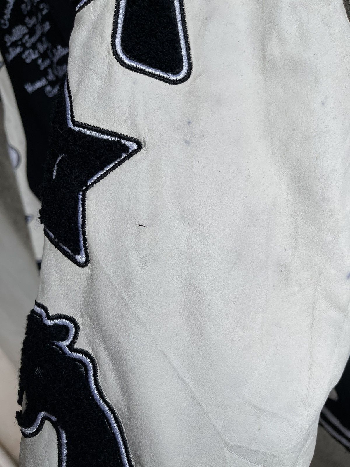 Crooks & Castles Vintage 90s🔥Crooks&Castles🔥Big Logo Varsity Leather jacket Size US M / EU 48-50 / 2 - 6 Thumbnail
