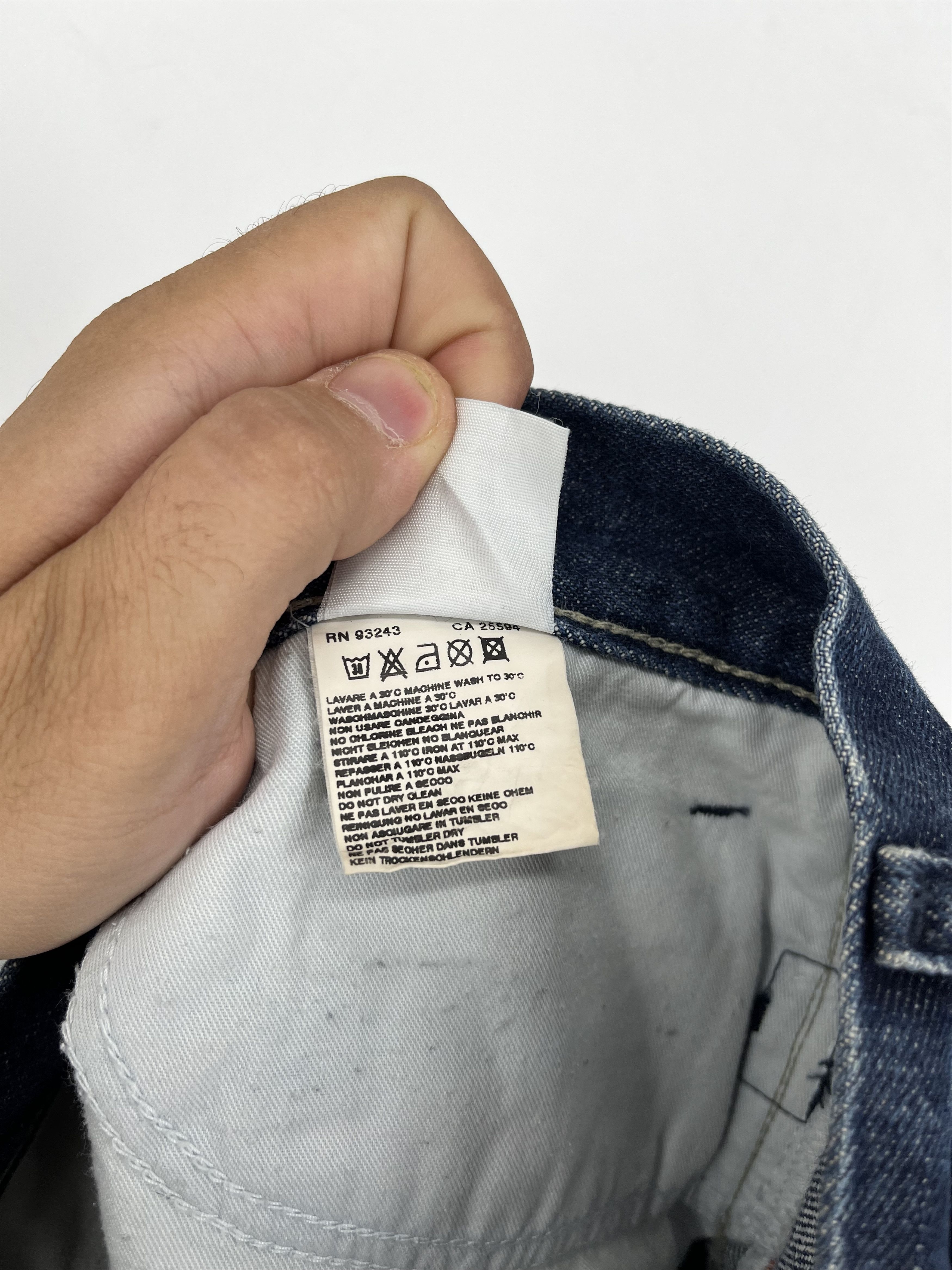 Diesel Diesel Indigo Tech D.I.T. Vintage Mens Jeans Denim Pants Size US 28 / EU 44 - 16 Thumbnail
