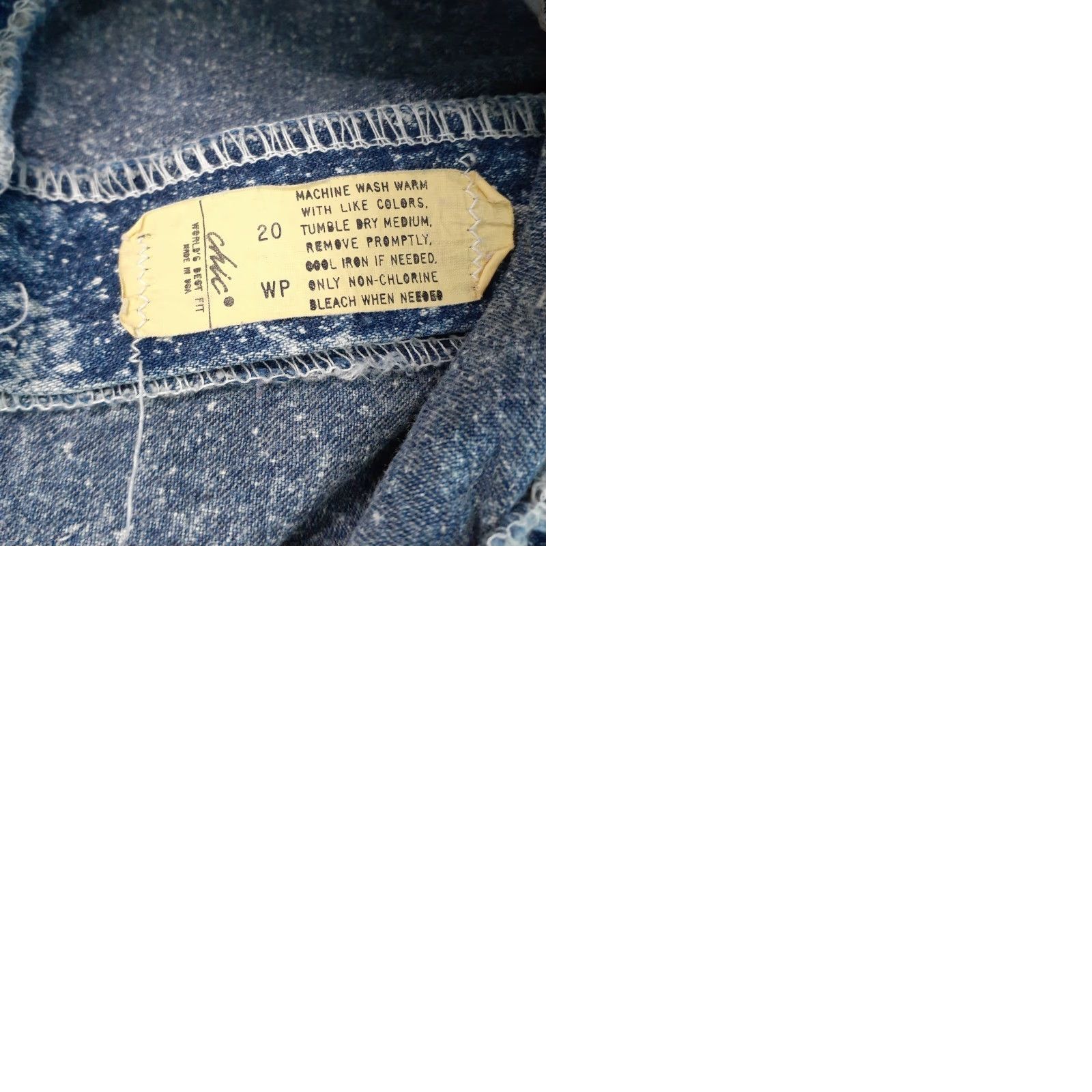 Vintage VINTAGE CHIC Jeans Womens 34x29 Denim Acid Wash Pleated Pockets USA 80s Size 24" / US 00 / IT 34 - 9 Thumbnail
