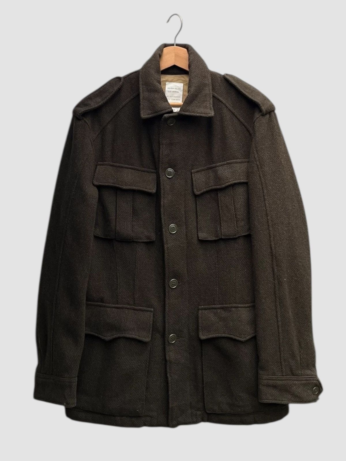 Vintage Spiewak Wool Jungle Fatigue Military Jacket - Olive