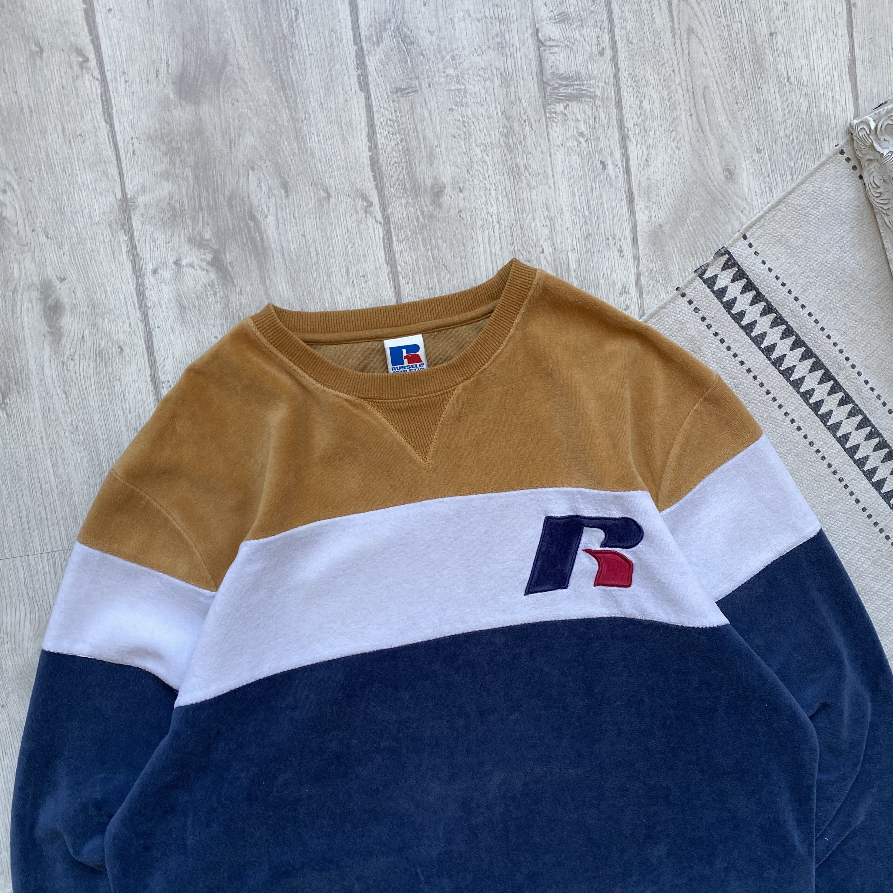 Russell Athletic 🦍Vintage 00s Russell Athletic sweatshirt velour Size US M / EU 48-50 / 2 - 2 Thumbnail