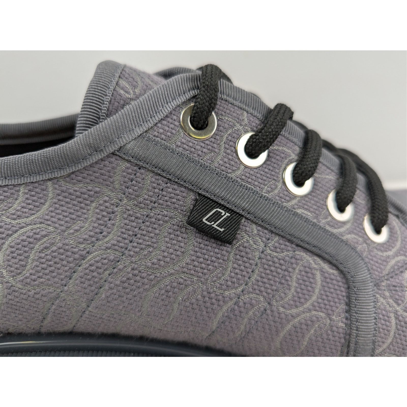 Christian Louboutin o1rshd1 Panamic Dune Flat Sneakers in Smoky Grey Size US 10 / EU 43 - 4 Thumbnail