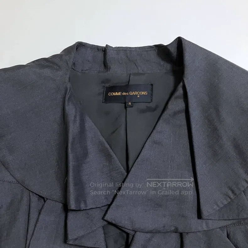 Comme des Garcons Comme Des Garcons Pleated Collar Jacket Size S / US 4 / IT 40 - 6 Thumbnail