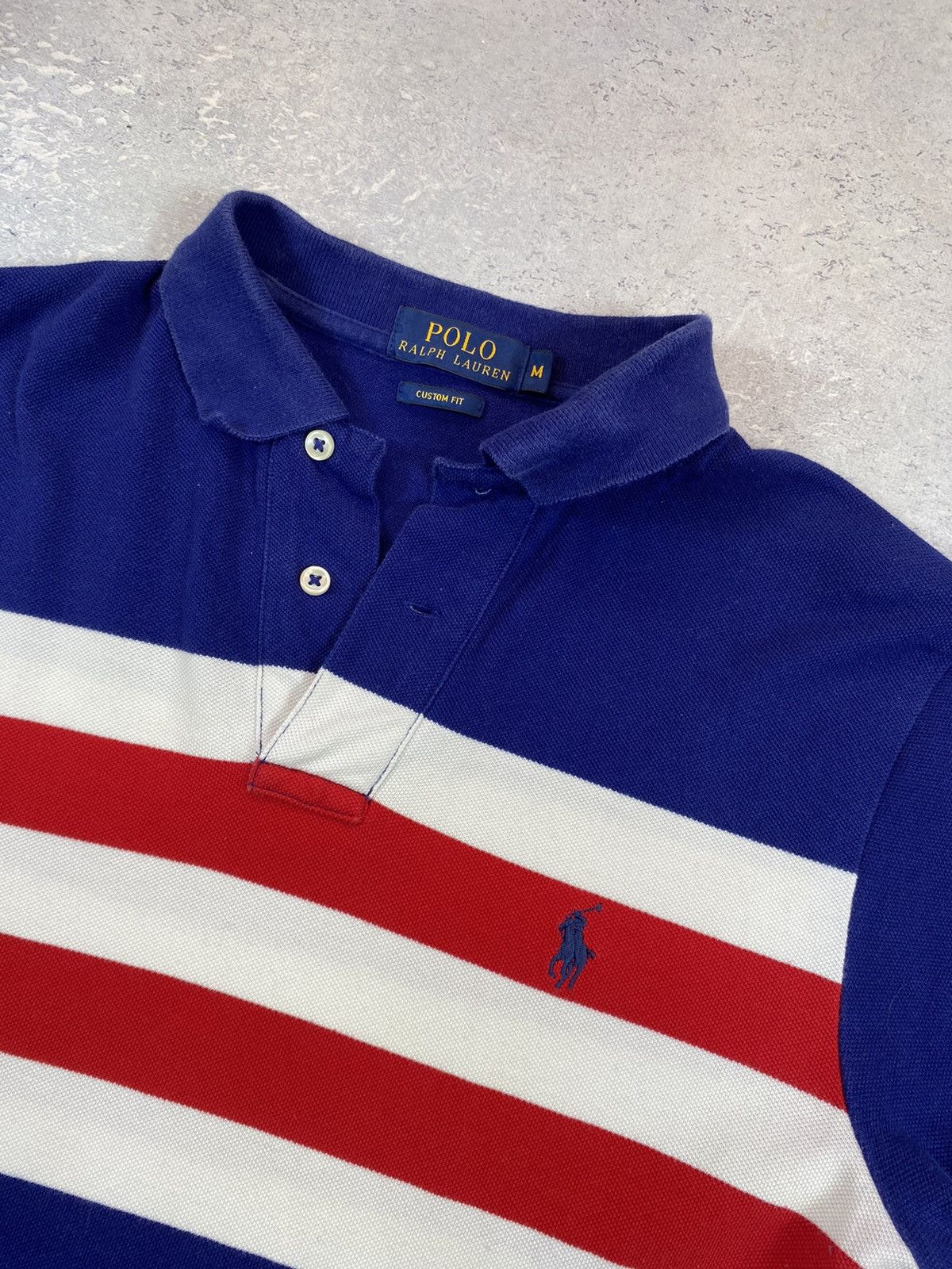 Polo Ralph Lauren × Ralph Lauren Polo Ralph Lauren Men’s Blue/Red polo size Medium Size US M / EU 48-50 / 2 - 5 Thumbnail