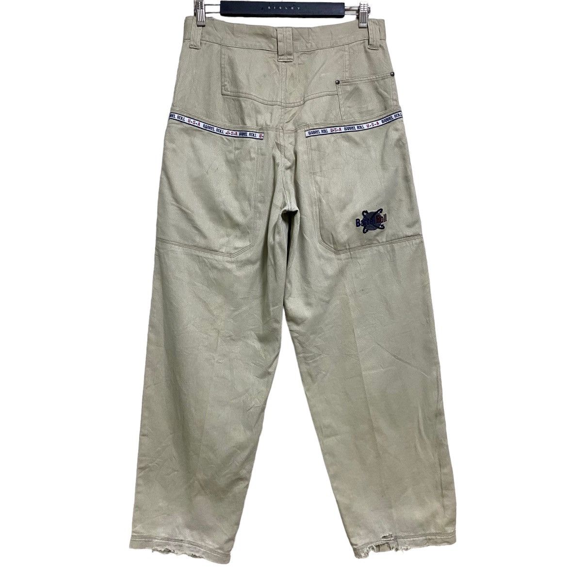 Vintage Barrel Roll USA Baggy Low Down Pants