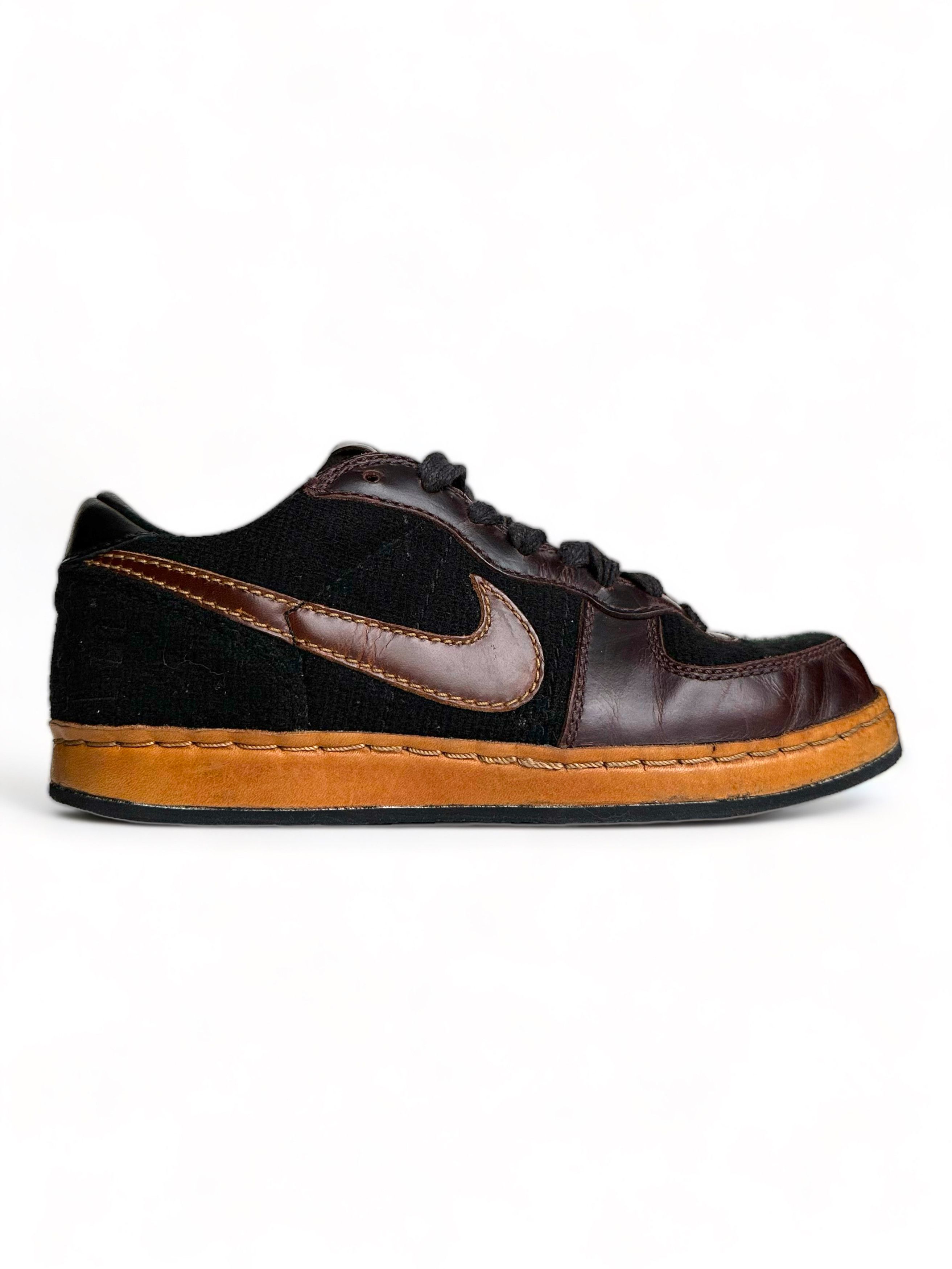 image of Vintage 2004 Nike Terminator Insideout Low Top Sneakers Us7 in Black Brown, Men's