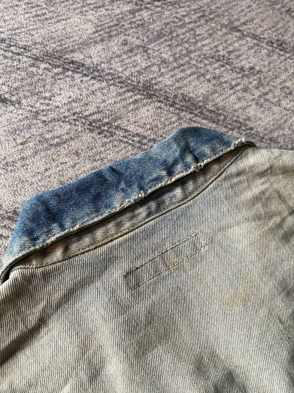 GOSTAR DE FUGA Gostar De Fuga Distressed Denim Jacket Japan Grunge Style Size US S / EU 44-46 / 1 - 11 Thumbnail