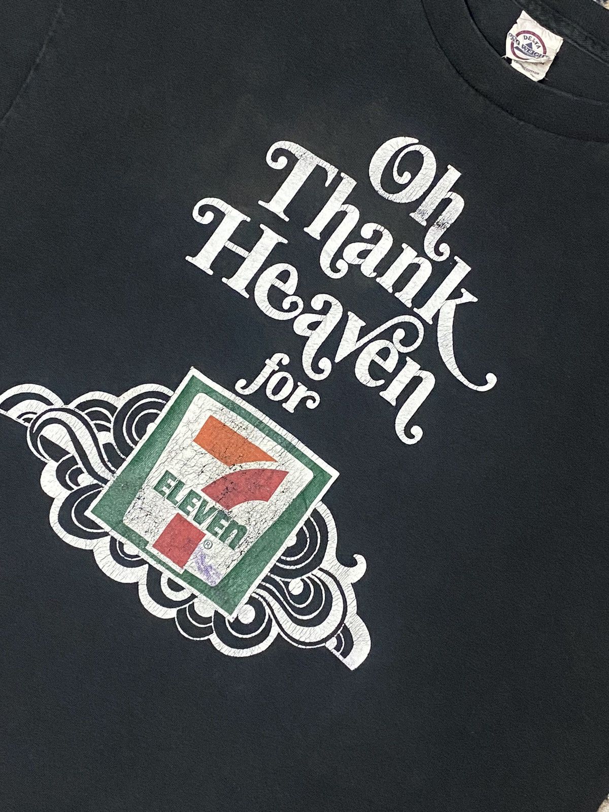 Japanese Brand × Vintage Vintage Tee Delta 7 Eleven 24 Hours Market Oh Thank Heaven Size US L / EU 52-54 / 3 - 5 Thumbnail
