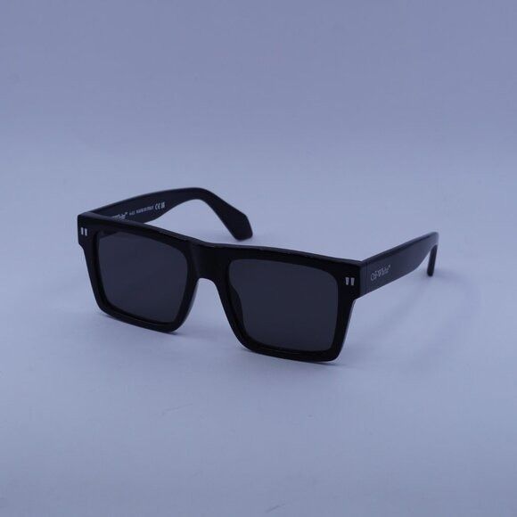 Off-White Off-White OERI109 LAWTON 1007 Sunglasses Black Square Frame Size ONE SIZE - 5 Thumbnail