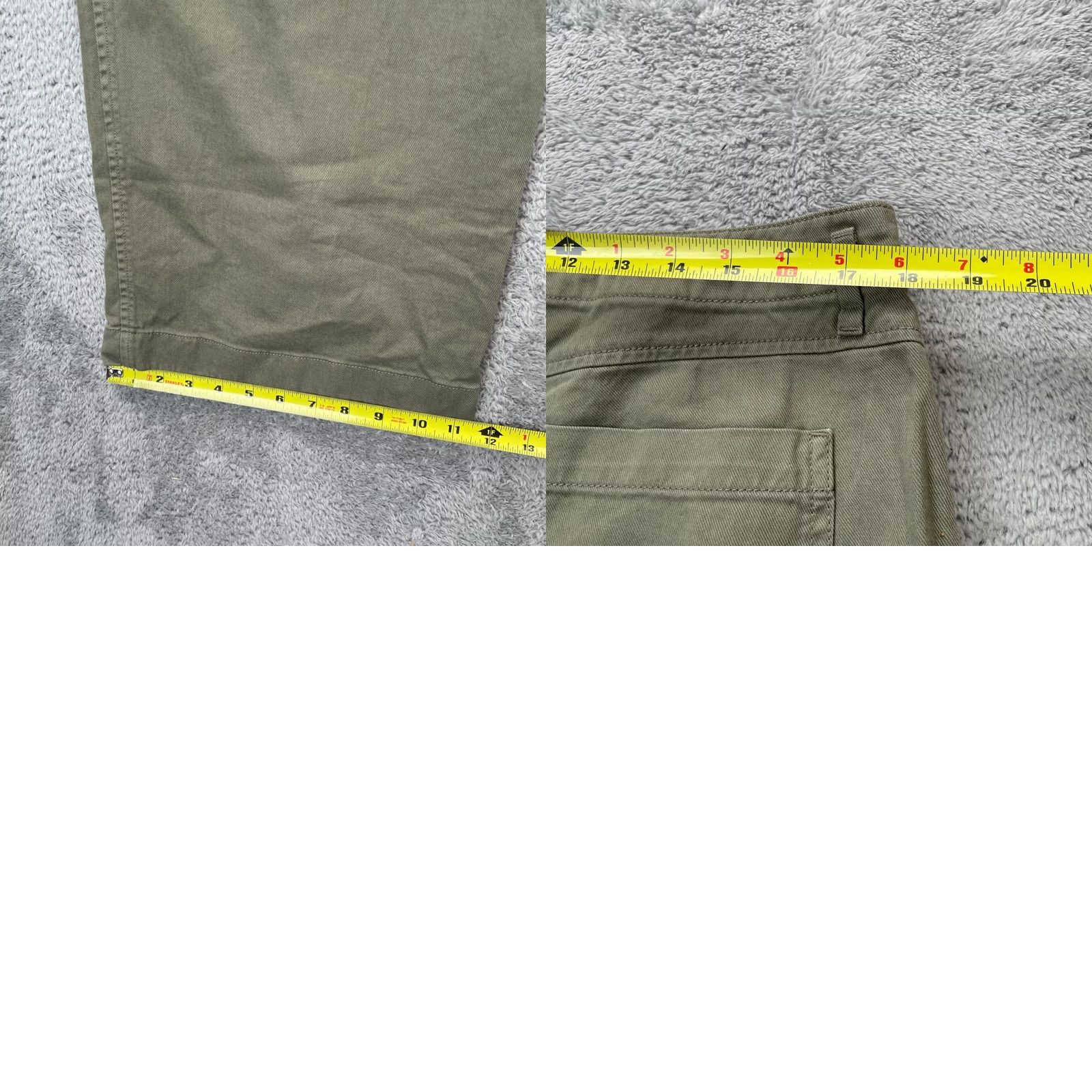 Gap Gap Pants Womens Green Khakis Cotton Wide Leg Golf Tennis Resort Wear 16 Size 38" / US 16 / IT 52 - 8 Thumbnail