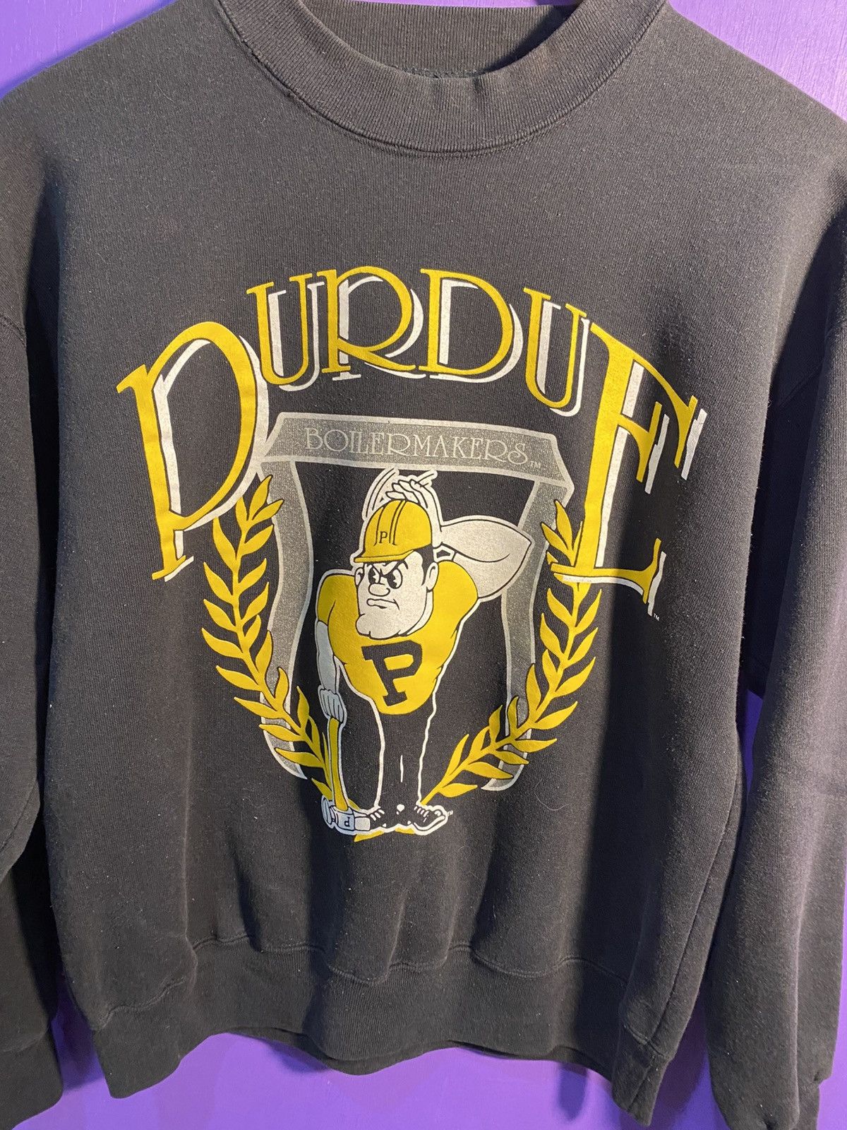 Other Vintage 90s Purdue boilermakers logo crewneck Size US M / EU 48-50 / 2 - 3 Thumbnail