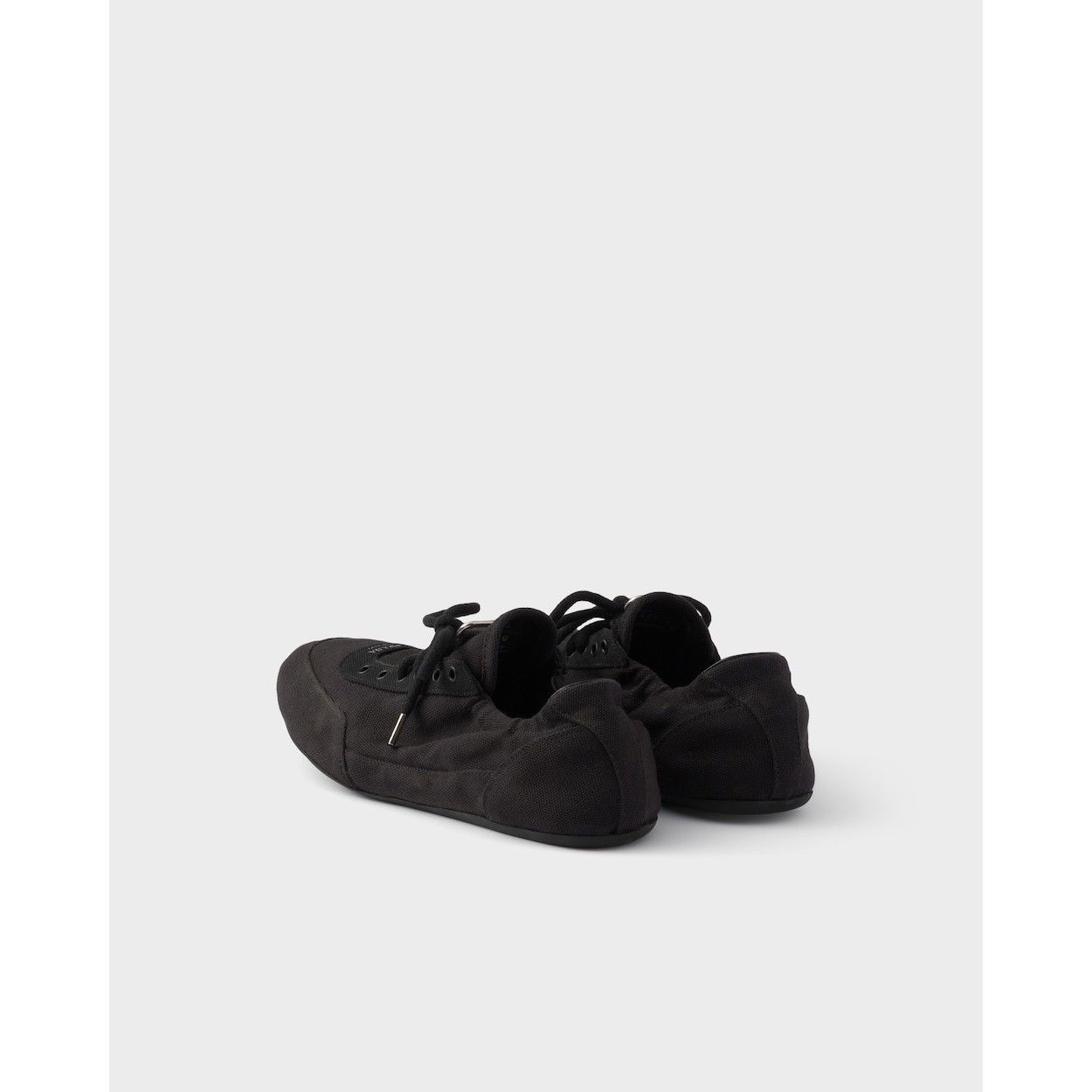 Prada PRADA Collapse $1100 Black Canvas Sneakers New & Authentic ( Size US 6.5 / IT 36.5 - 5 Thumbnail