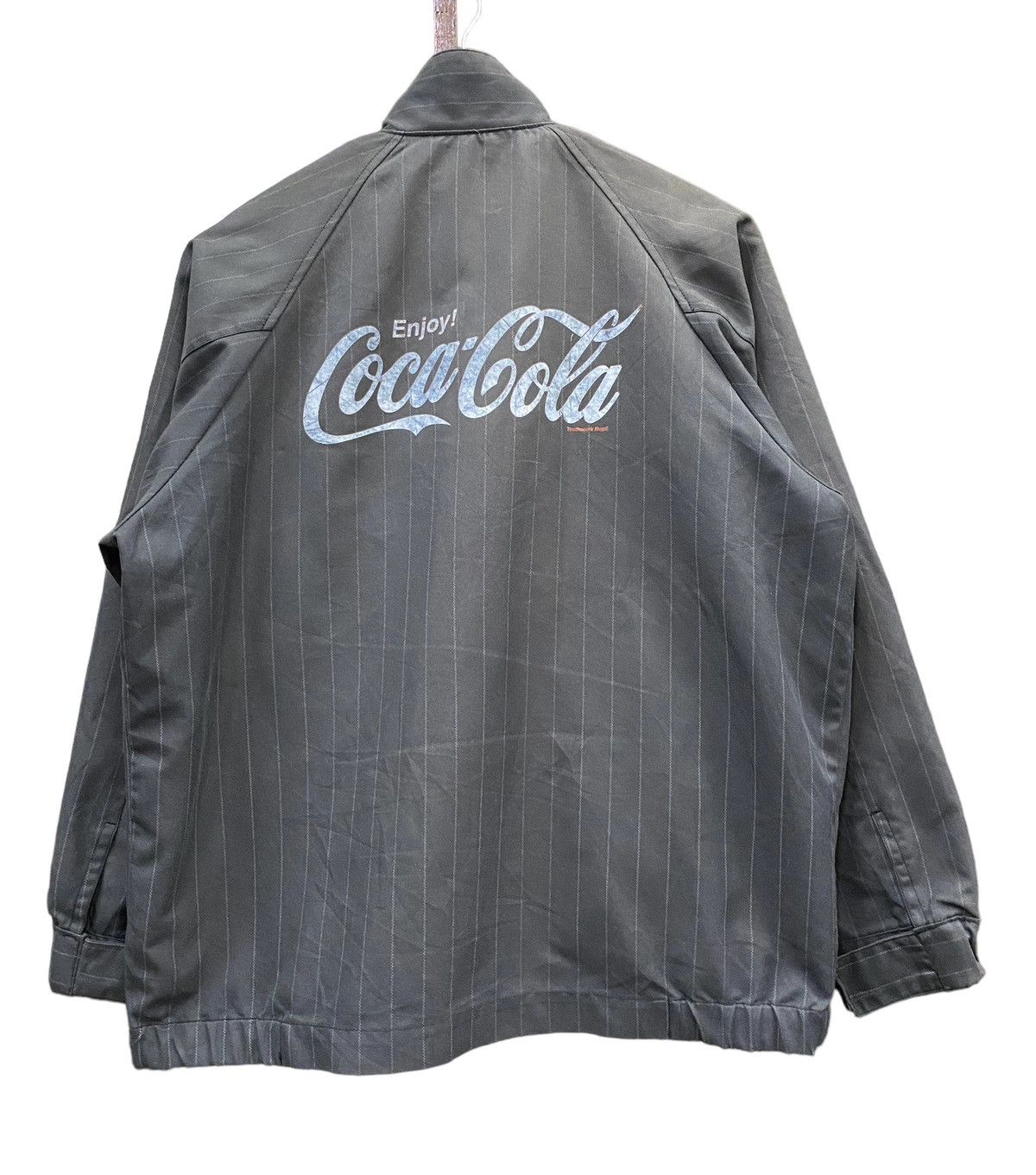 Vintage Vtg Coca Cola Speel Out Zipper Jacket Quilted (L) Size US L / EU 52-54 / 3 - 1 Thumbnail