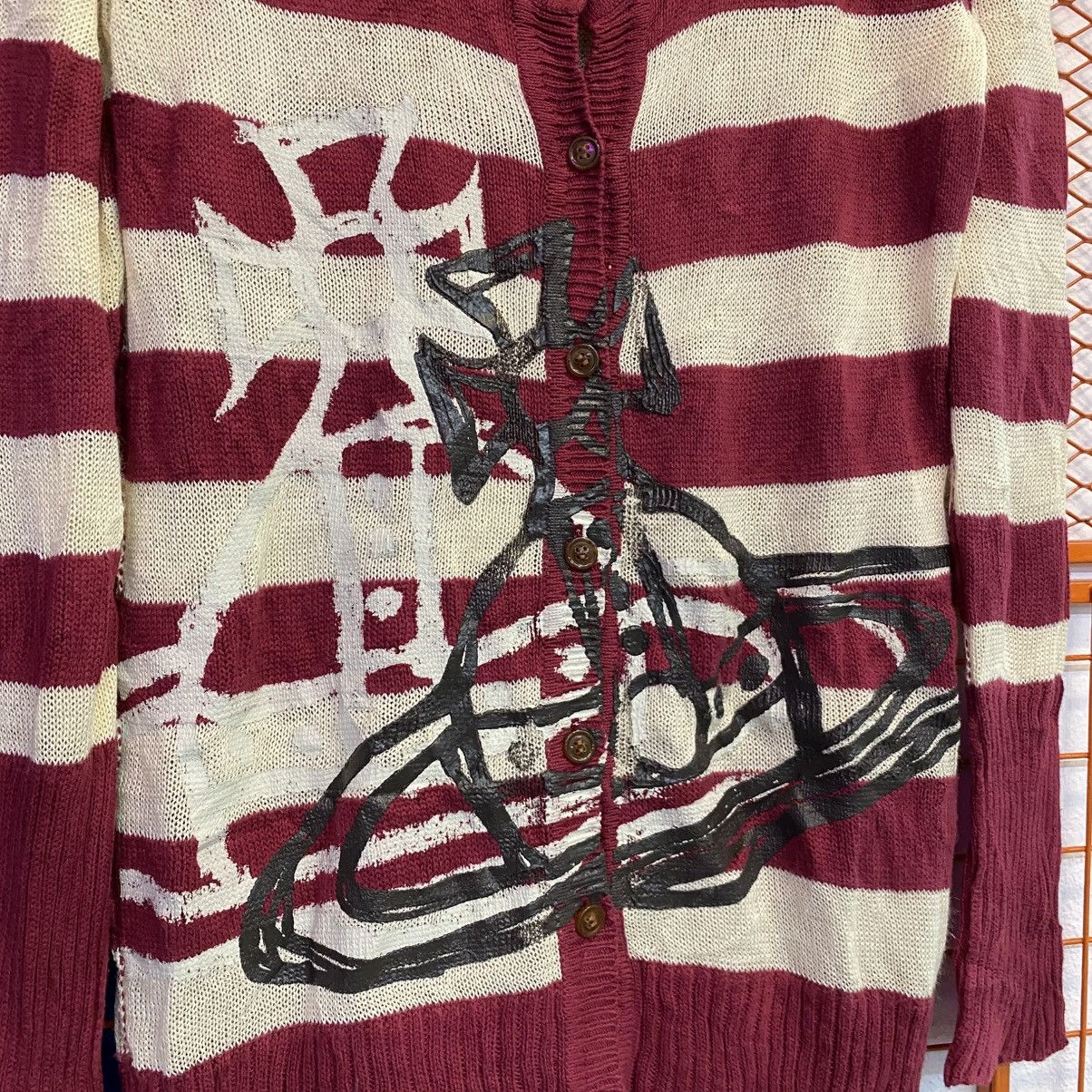 Vivienne Westwood Vintage Vivienne Westwood Cardigan Knitwear Rare Design❗️ Size S / US 4 / IT 40 - 5 Thumbnail