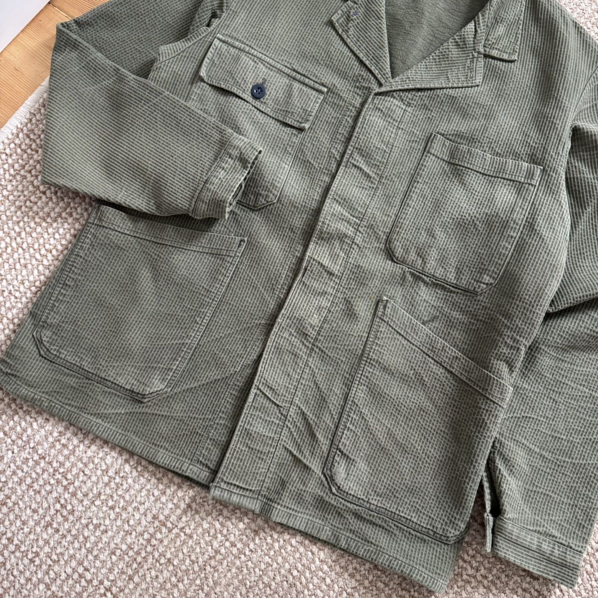Le Laboureur 80s vintage corduroy sun faded disressed work french jacket Size US M / EU 48-50 / 2 - 5 Thumbnail