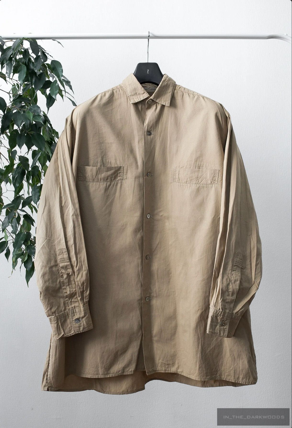 Yohji Yamamoto vintage cotton shirt Size US M / EU 48-50 / 2 - 1 Thumbnail