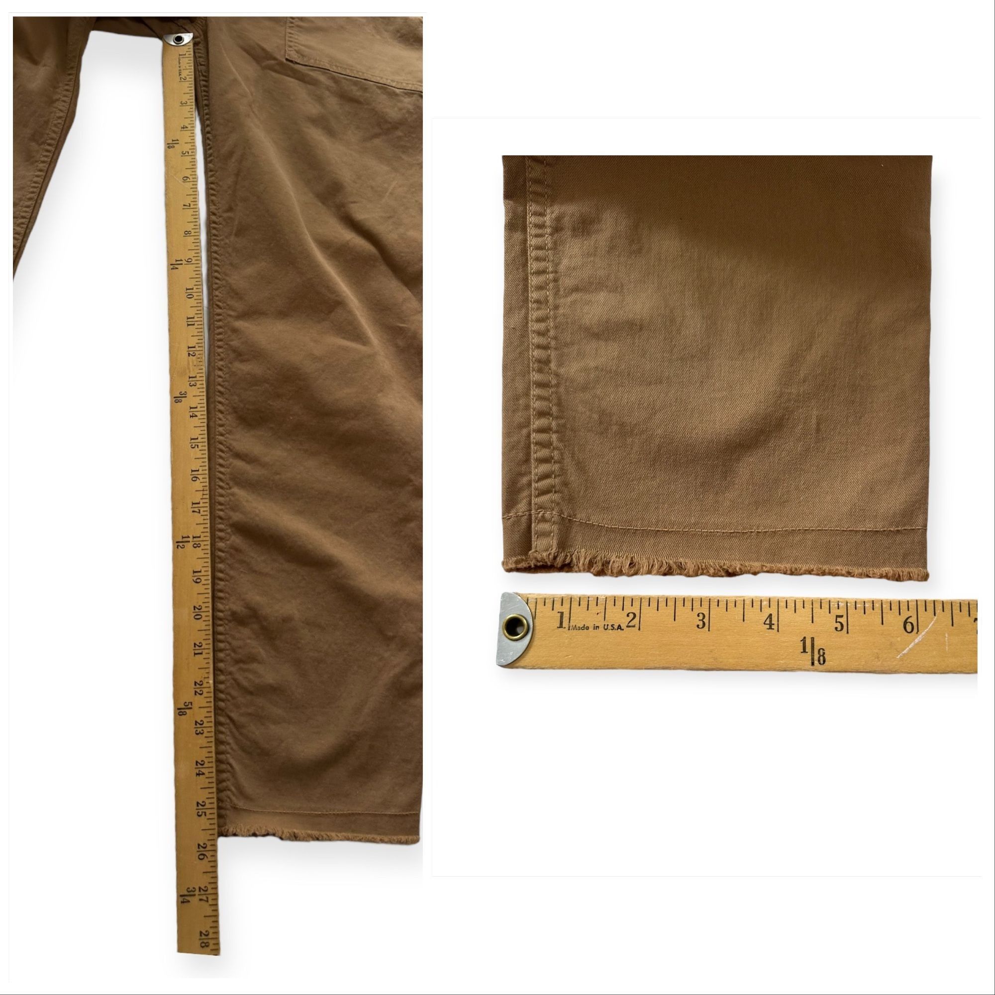 Nili Lotan Nili Lotan Jenna Pants in Caramel, tan, Size 8, New with t Size 30" / US 8 / IT 44 - 11 Thumbnail