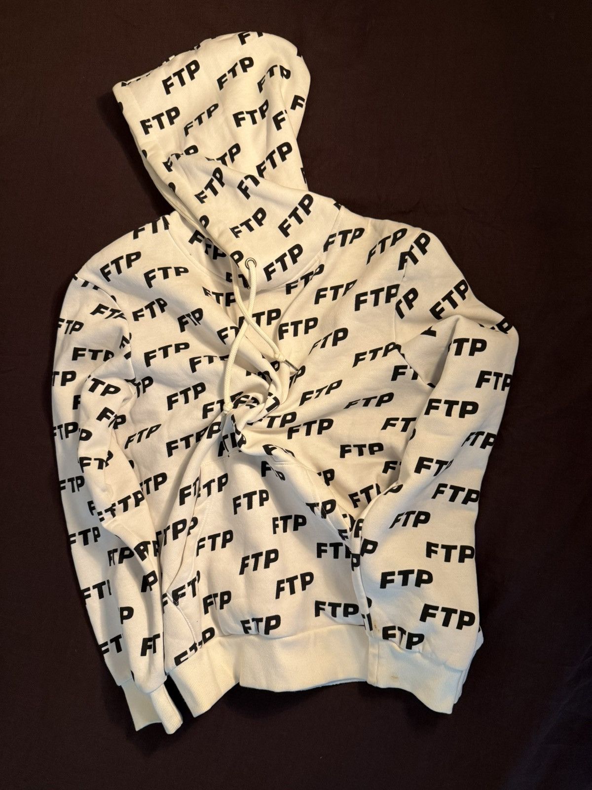 Fuck The Population FTP All Over Print Pullover Hoodie (2015) Size US M / EU 48-50 / 2 - 1 Thumbnail