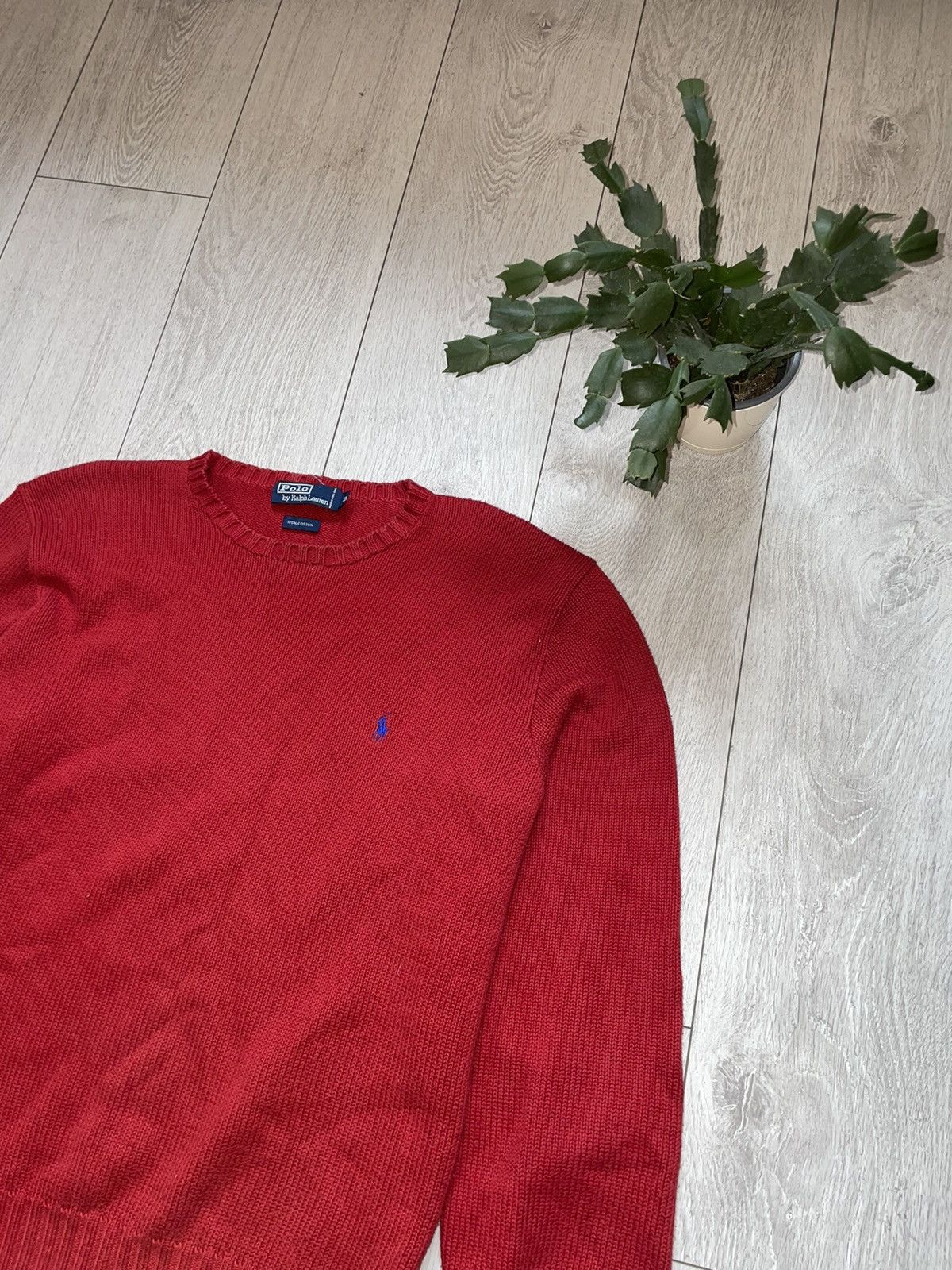 Polo Ralph Lauren × Vintage Knitted Sweater Polo Ralph Lauren Old Money Luxury Opium Size US XL / EU 56 / 4 - 3 Thumbnail