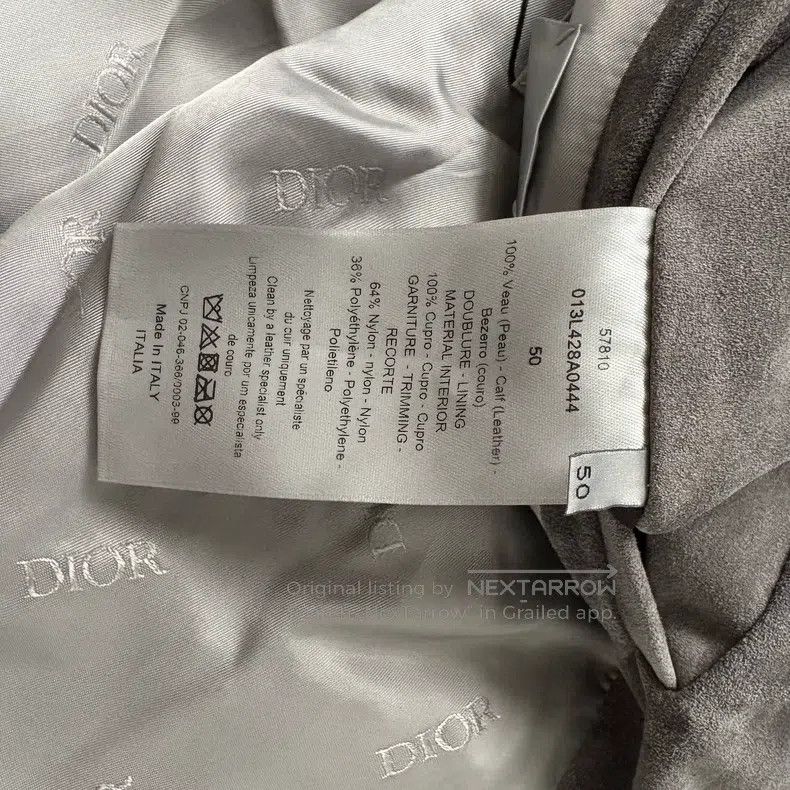 Dior Dior Suede fur lined suede leather jacket Size US M / EU 48-50 / 2 - 4 Thumbnail