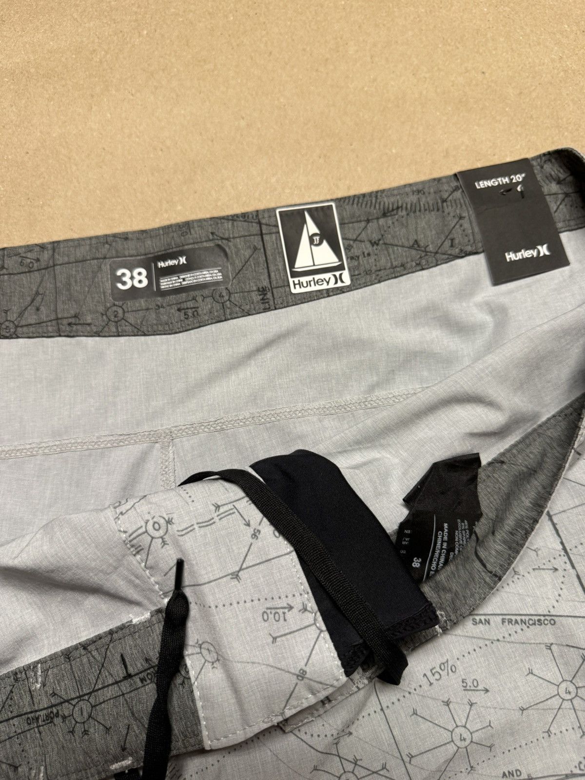 Hurley Hurley Phantom John Florence Board shorts 20” size 38 NEW! Size US 38 / EU 54 - 5 Thumbnail