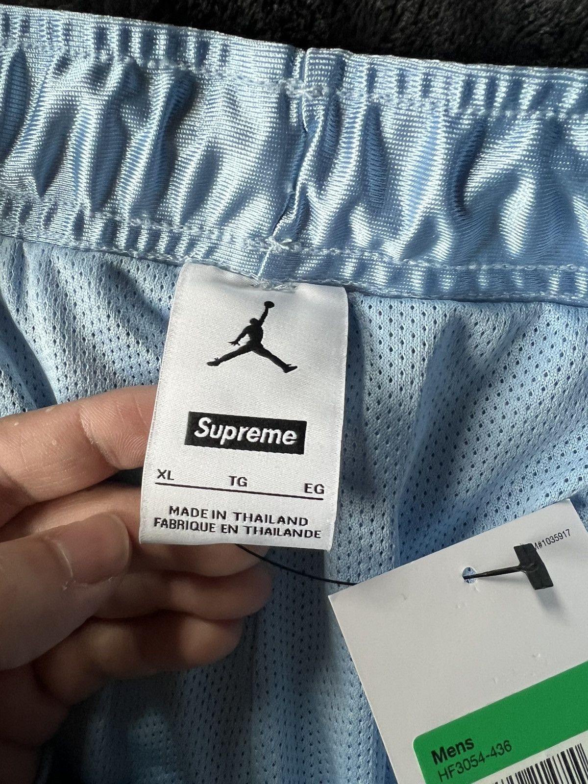 Supreme Supreme Jordan Basketball Shorts Blue size xl Size US 36 / EU 52 - 10 Thumbnail