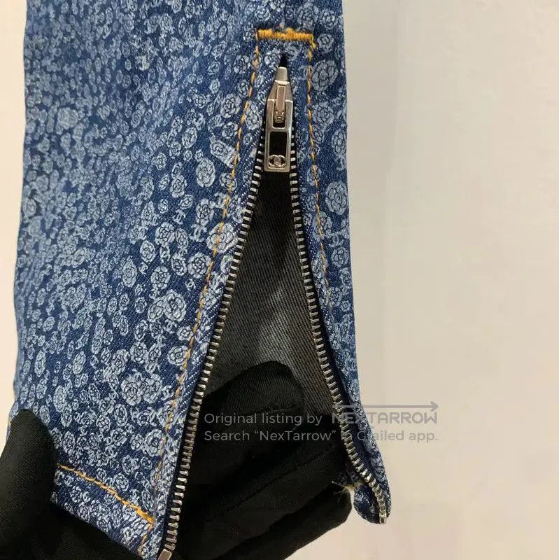 Chanel Chanel Blue Denim Women's Pants Size L . Size 30" / US 8 / IT 44 - 4 Thumbnail