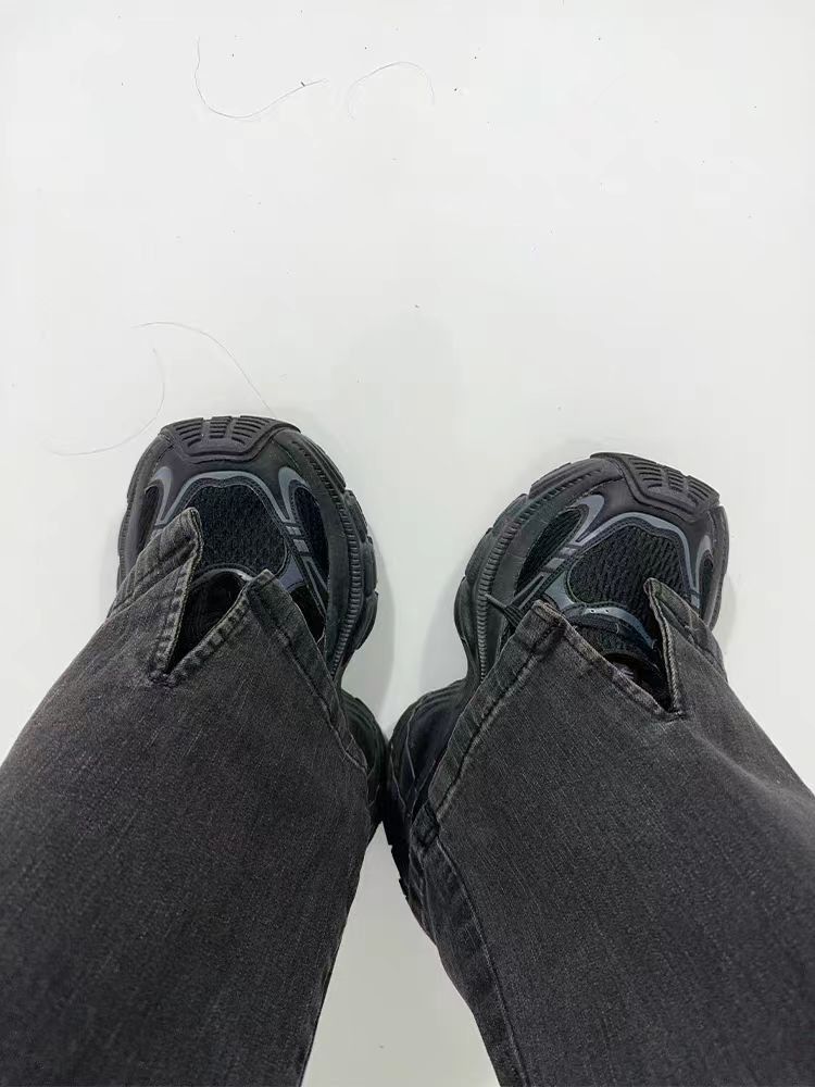 Japanese Brand × Jean High street vintage micro flare baggy jeans Size US 30 / EU 46 - 4 Thumbnail