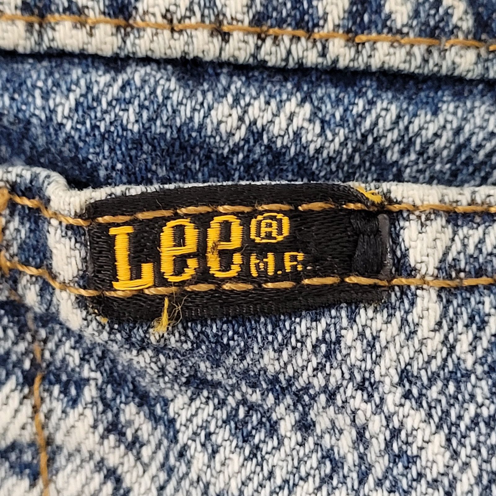 Lee VTG 80s Lee Riders Acid-Wash Jeans 30x30 USA 209-6848 Size US 30 / EU 46 - 11 Thumbnail