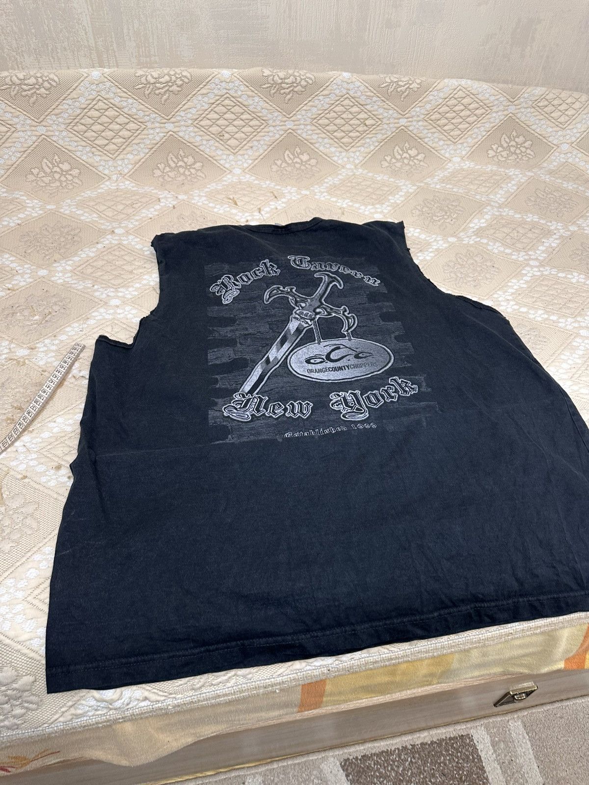 West Coast Choppers 🔥 1990s Orange County Choppers Vintage Tank Top Shirt Biker Size US XXL / EU 58 / 5 - 6 Thumbnail
