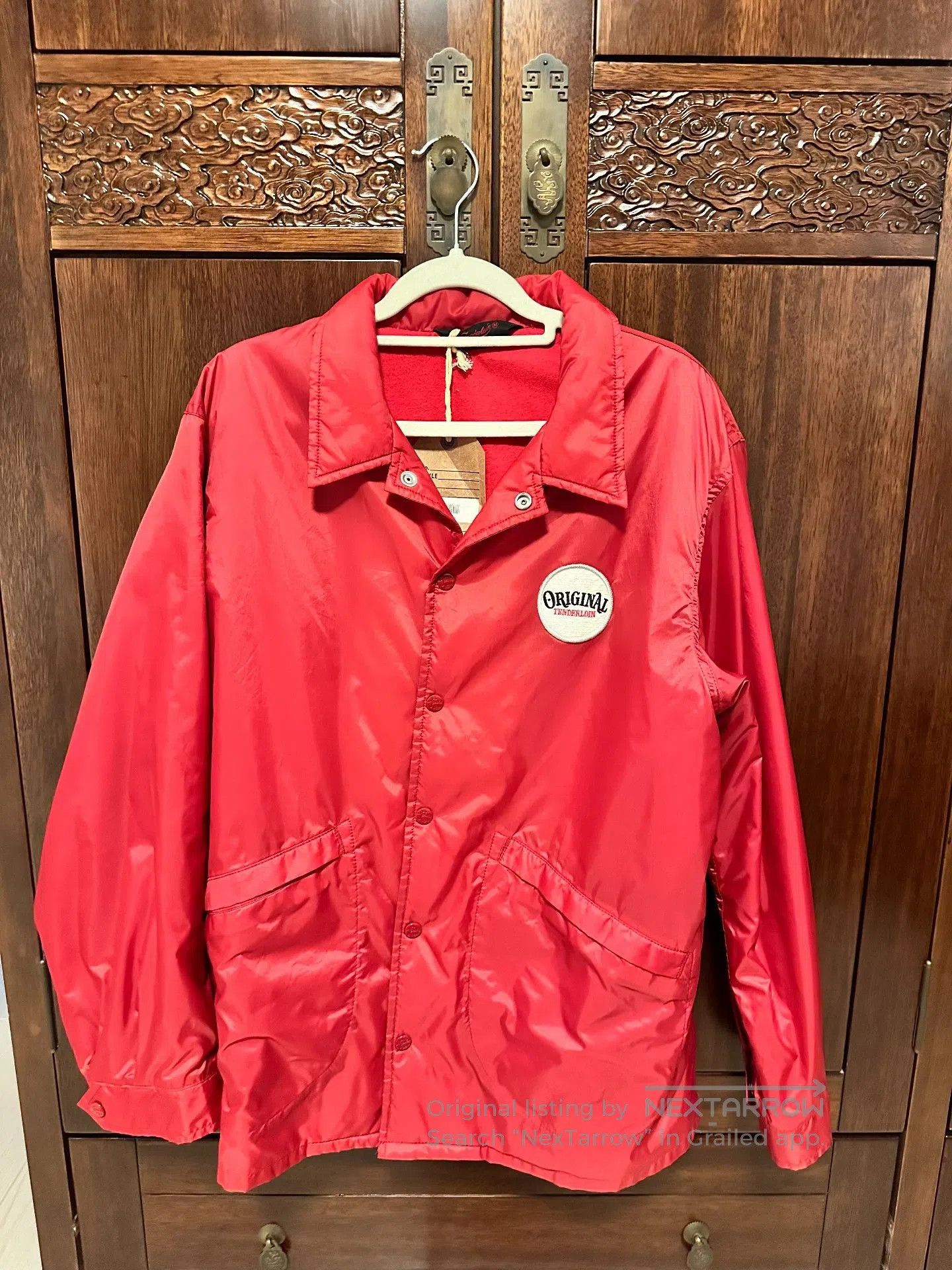 Tenderloin Limited Red Workwear Coach Jacket M. Size US M / EU 48-50 / 2 - 1 Thumbnail