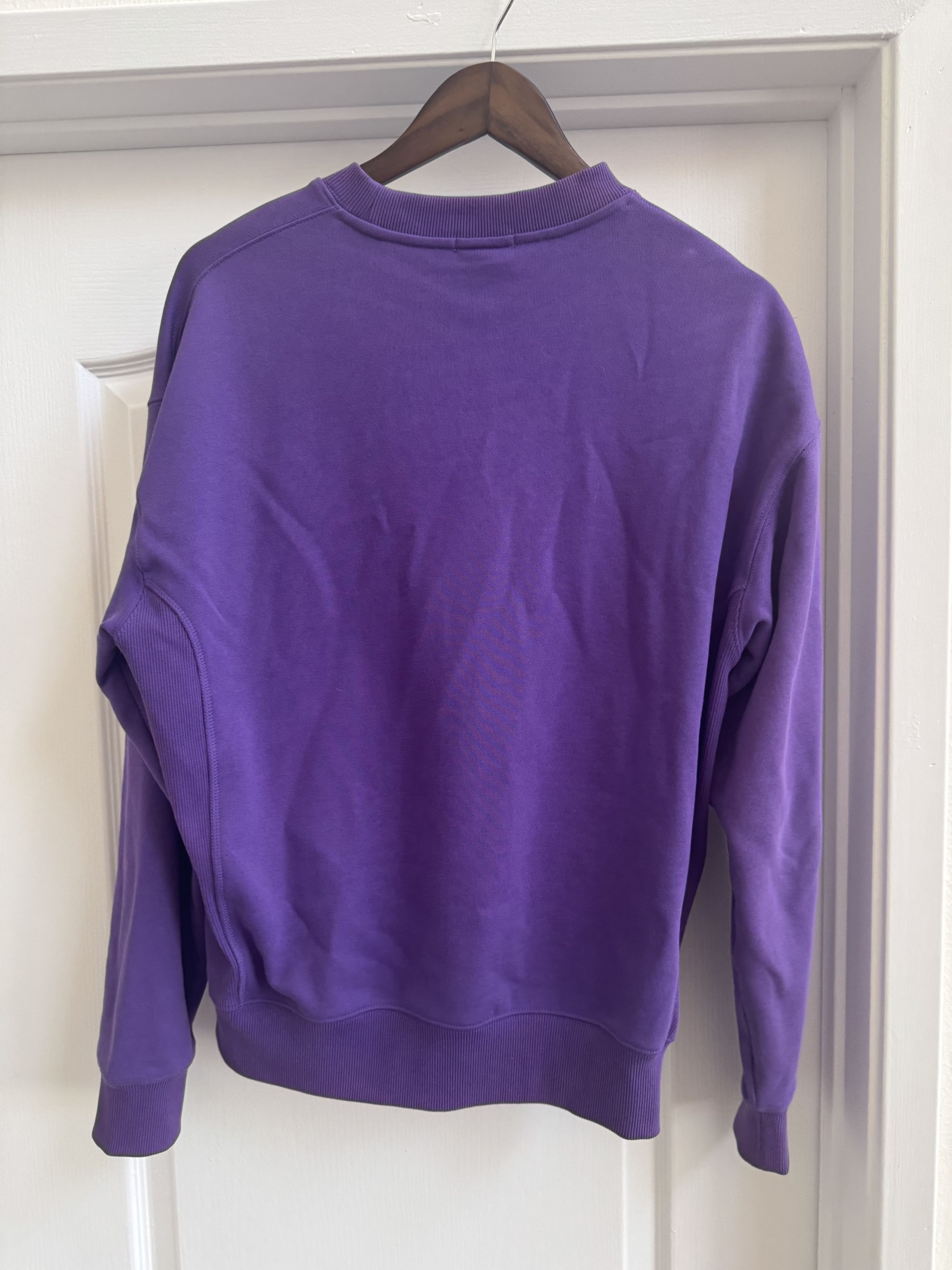 Lacoste Lacoste Purple Multicolor Logo Sweater Size US S / EU 44-46 / 1 - 2 Thumbnail