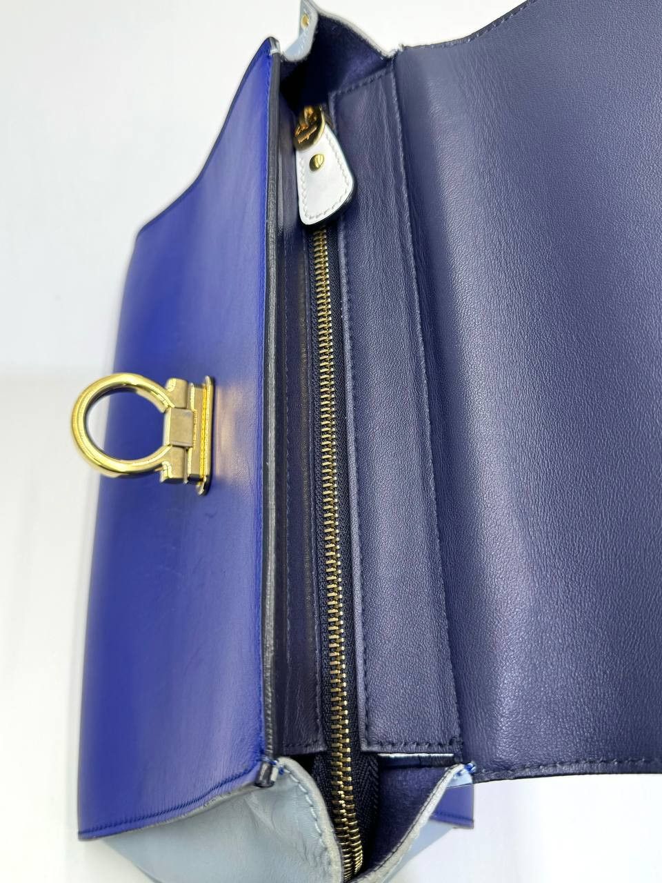 Salvatore Ferragamo Salvatore Ferragamo Medium Sofia Leather Satchel Size ONE SIZE - 12 Thumbnail