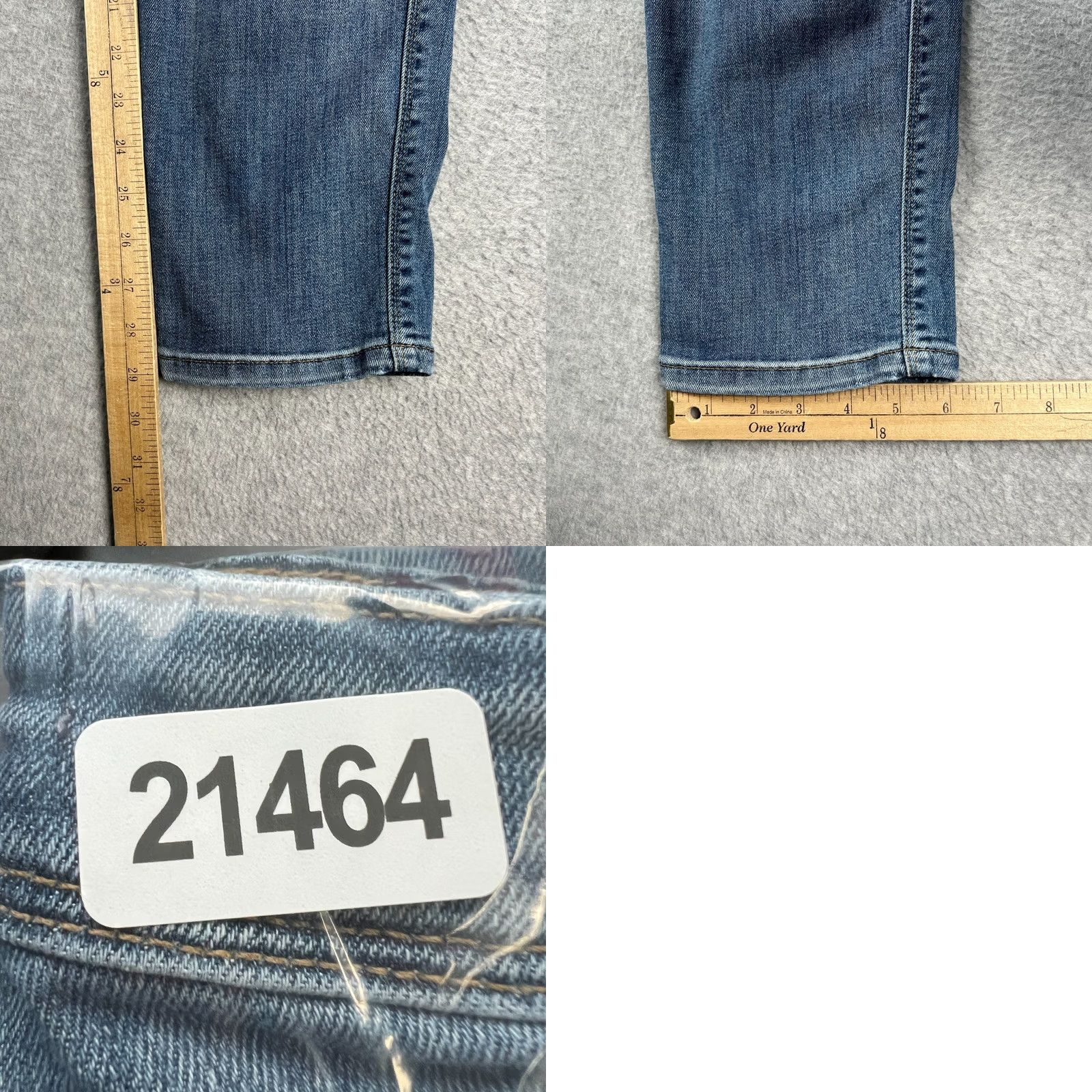 DUER DUER DU/ER L2X Slim Fit Jeans Mens 32x30 Blue Performance Stretch Denim Pants Size US 32 / EU 48 - 8 Thumbnail