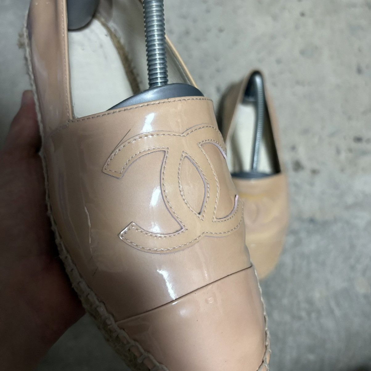 Christian Dior Monsieur Chanel Espadrilles Flats Lambskin Size US 8 / IT 38 - 2 Thumbnail